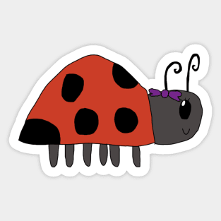 Ms. Lady Bug Sticker